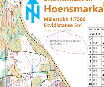 Treningsløp Hoensmarka